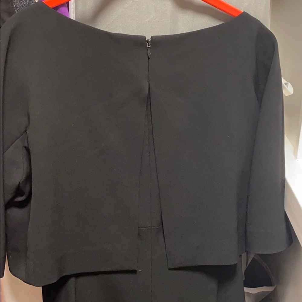 Black classic dress